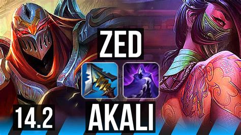 zed vs akali|ZED vs AKALI (MID) .
